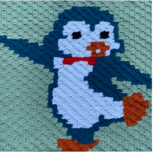 Zingende pinguin 800x800